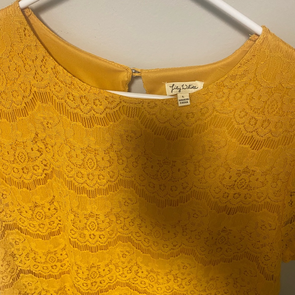 Lace shirt